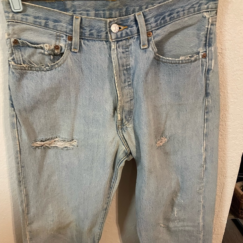 Levis 501 Straight Leg Jeans